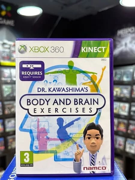 Игра Dr. Kawashima's Body and Brain Exercises (Xbox 360) (Box)