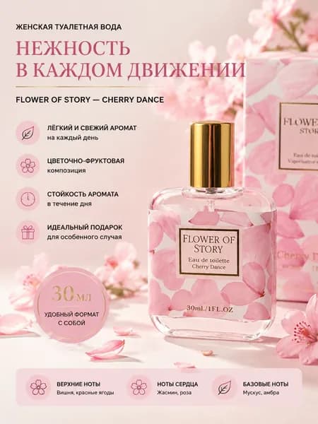 Туалетная вода Сказка о цветах 30.03 мл