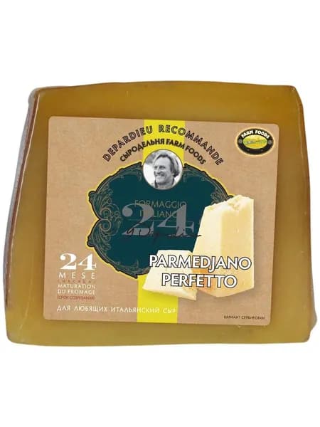 Depardieu Recommande Сыр Parmedjano Perfetto Твердый 45%, 250г