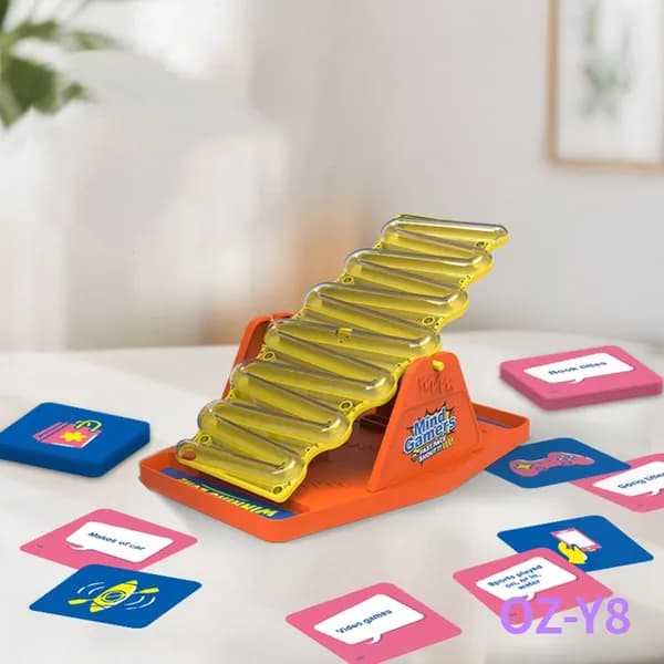 Настольная игра Tilt n Shout с наклонной доской и элементами викторины