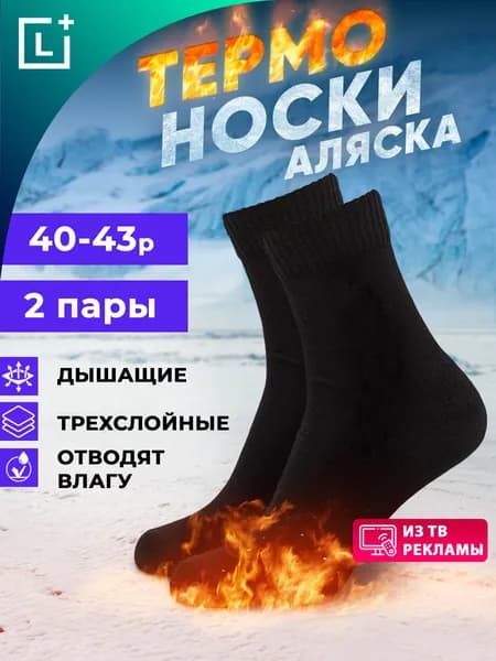 Носки мужские, 2 пары