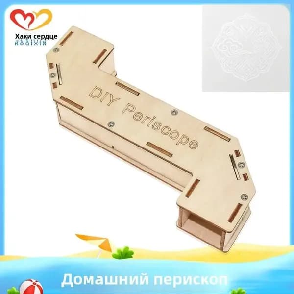 Набор Юный инженер: Деревянный конструктор STEM, 20+ моделей (танк, самолет, электростанция), DIY для детей 6-15 лет, развивающие игрушки для сборки