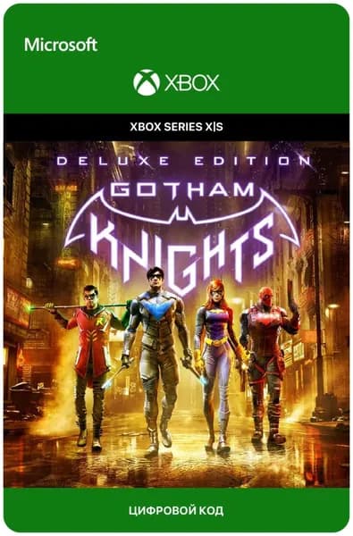 Игра Gotham Knights - Deluxe Edition для Xbox Series X S, электронный ключ