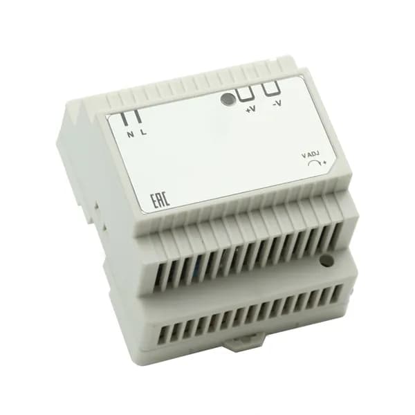 Источник питания INNOCONT. Вход: 220VAC, 0.48А, выход: 30W, 24VDC, 1.5A, -10 +50С, IP20, типы защиты: КЗ, перегрузка, перенапряжение SB-D-30-24