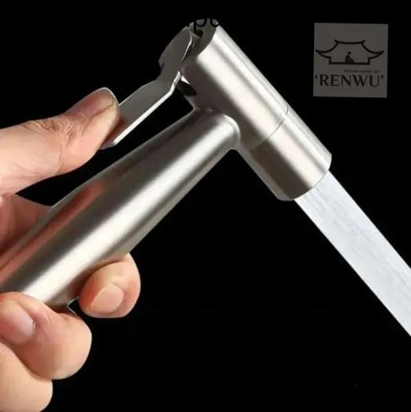 Комплект для гигиенического душа ( лейка для беде + шланг) нержавеюжщая сталь