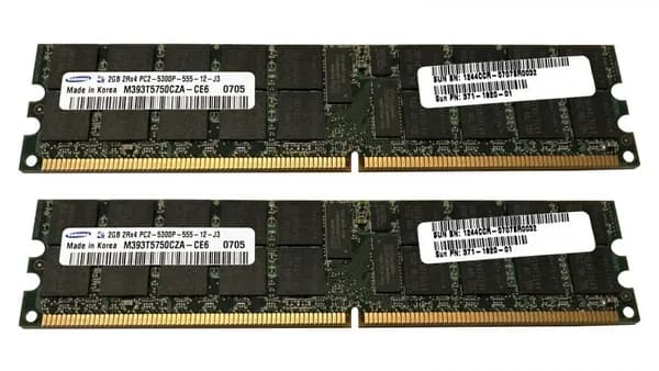 Оперативная память DDR2, 667 МГц, 2 x (X4226A)