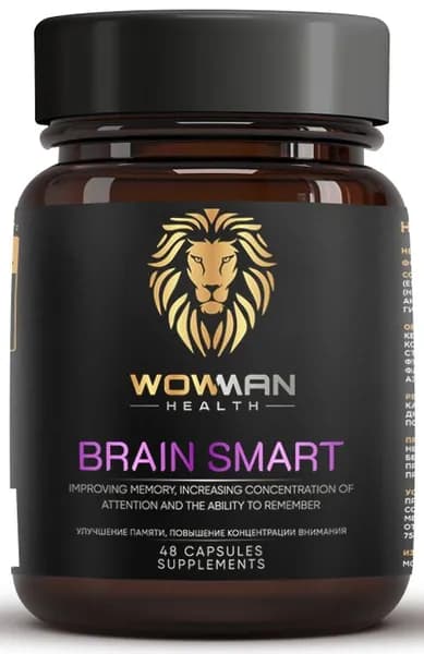 Ноотроп WowMan WMVIS1003 Nootropics для мозговой деятельности, улучшения памяти и концентрации от Прохора Шаляпина