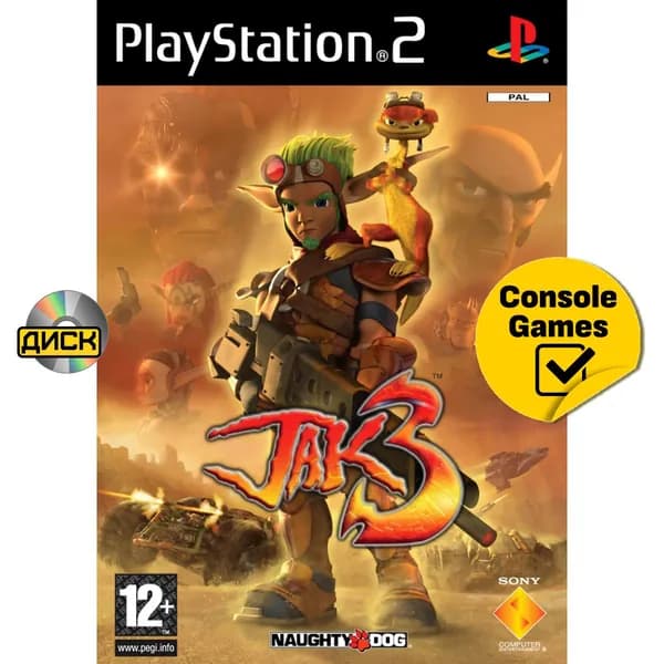 Игра PS2 Jak 3 (английская версия) (PlayStation 2, Английская версия)