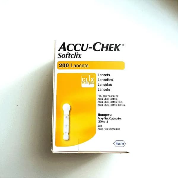 Ланцеты Акку-Чек Софткликс (Accu-Chek Softclix) 200шт