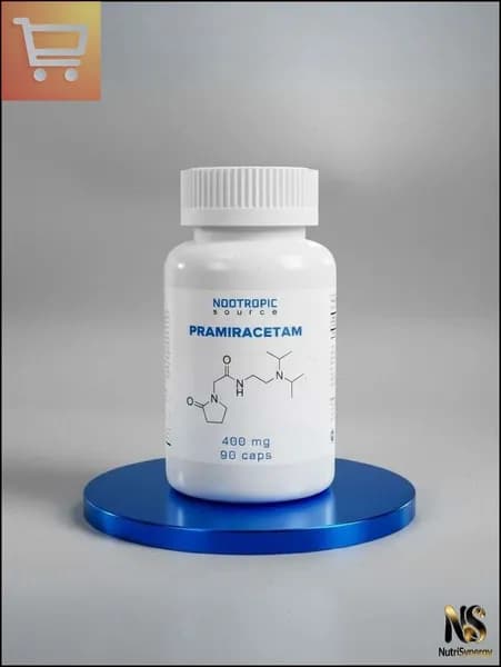 Прамирацетам Pramiracetam 400 мг 90 капсул Nootropic Source