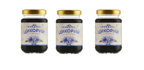 Borhill Цикорий, жидкий экстракт, 200г,3 шт