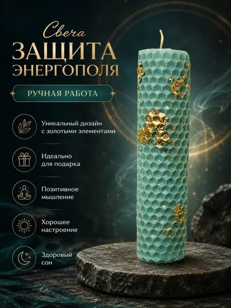 Свеча ЗАЩИТА ЭНЕРГОПОЛЯ