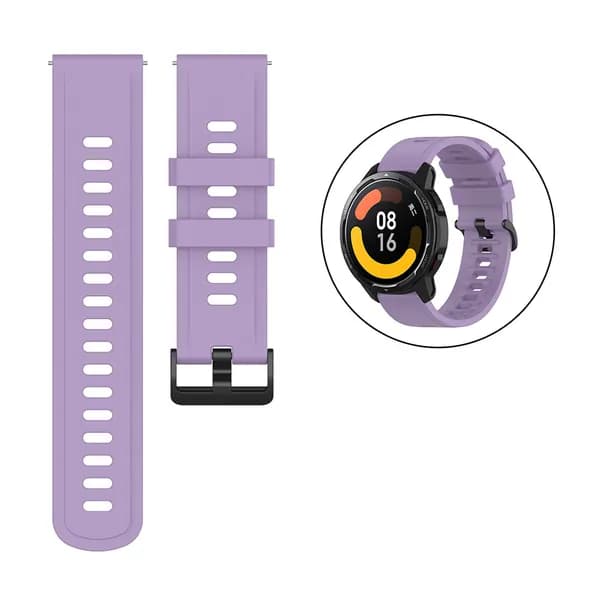 Силиконовый ремешок для Xiaomi MI Watch S1 Active и Watch Color