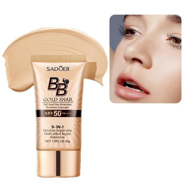 Тональный крем ВВ с защитой от солнца SPF 50 и муцином улитки