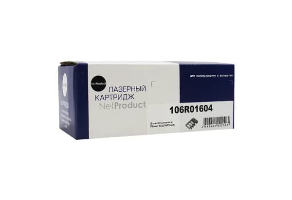 Тонер-картридж NetProduct (N-106R01604) для Xerox Phaser 6500/WC 6505, черный, 3K