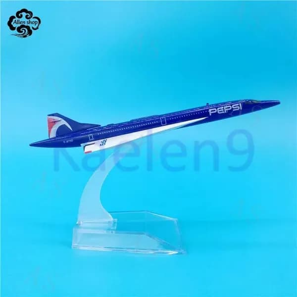 Металлическая Модель Самолета Concorde Из Кола