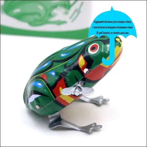 Винтажная механическая игрушка с пружинным механизмом