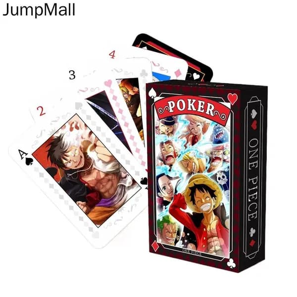 Карточка аниме покер, коллекционная карта,One Piece