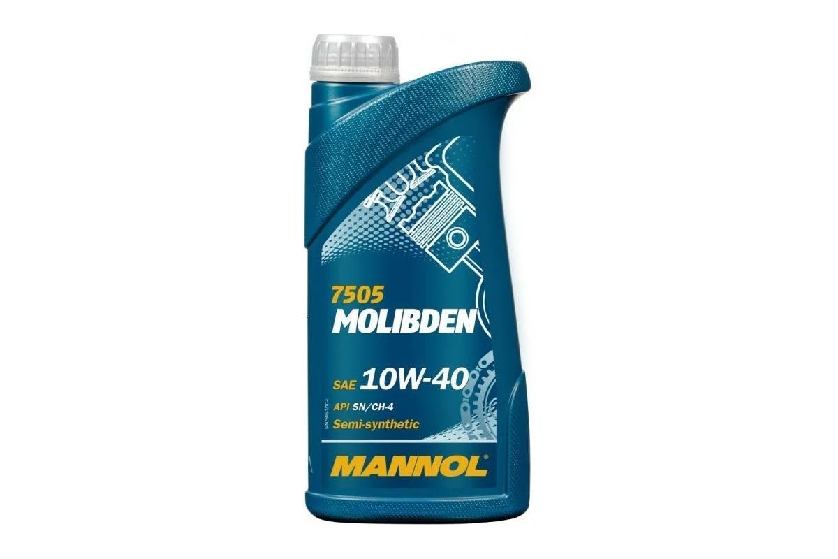 MANNOL 10W-40 Масло моторное, Полусинтетическое, 1 л