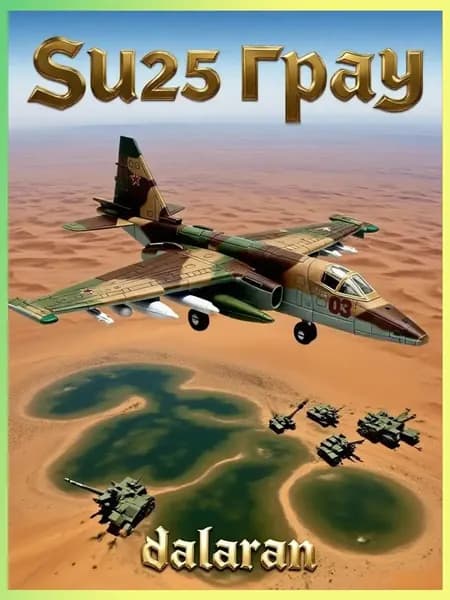 Су 25 сборная модель самолетов 1/72 - без клея и окраски