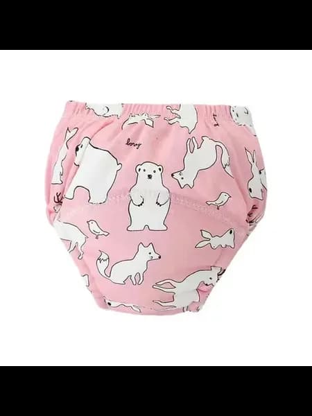 Розовые тренировочные трусики Happy Flute L(12-18KG), D10