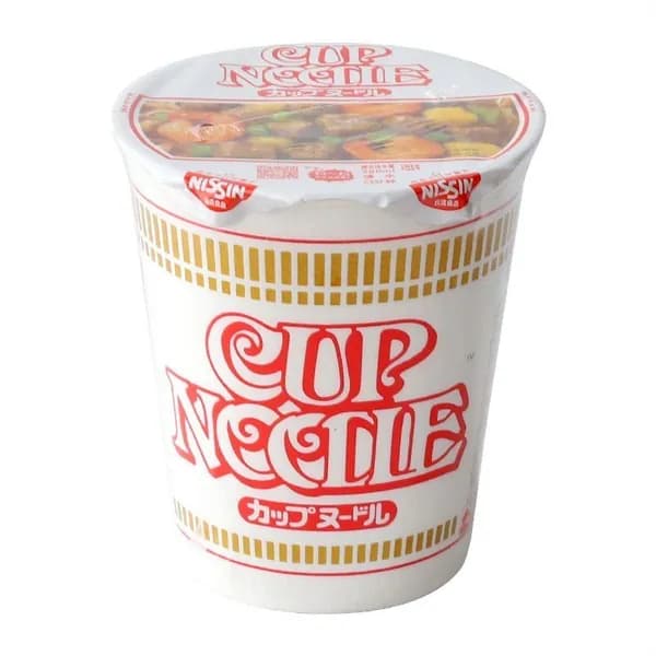 Суп-лапша быстрого приготовления Cup Noodle - 1 штуки в наборе Японская версия Nissan, произведенная в Китае