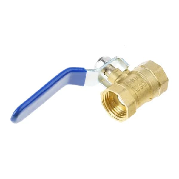 Латунный кран шаровый 3/4" BSP DN20, 4 балла - Двойная внутренняя часть