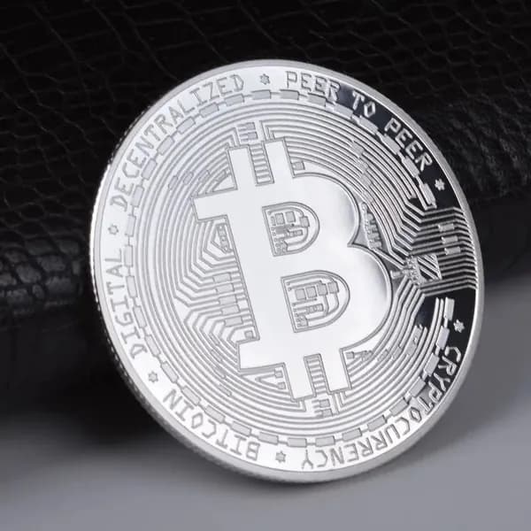 Позолоченная монета Биткоин, коллекционная художественная коллекция, подарок, физическая памятная криптовалюта Casascius, металлическая Античная имитация