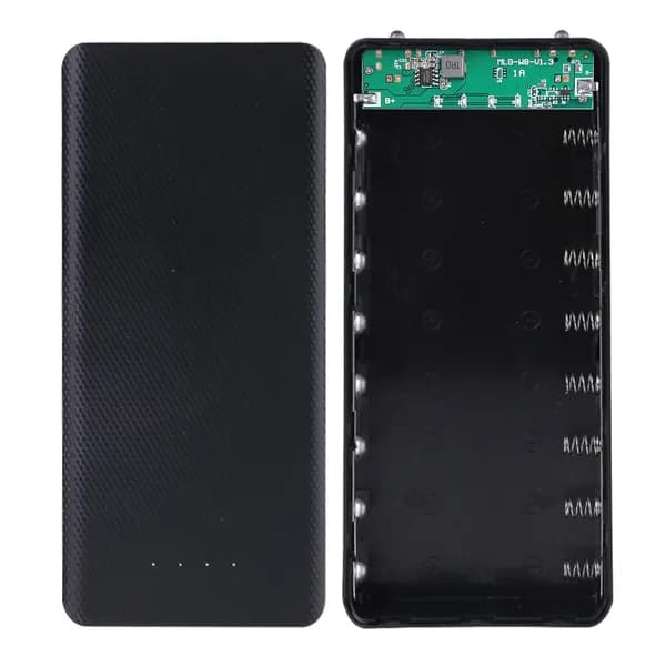 DIY 8x 18650 Держатель батареи банки для банка корпуса USB Зарядное устройство C