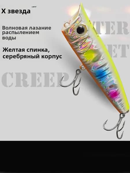 Сплэш-поппер - воблер для поверхностной ловли