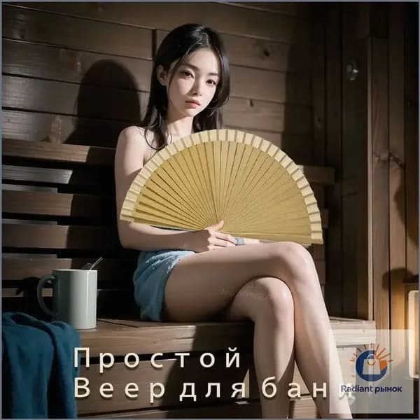 Опахало для бани Дубовый, 1 шт.