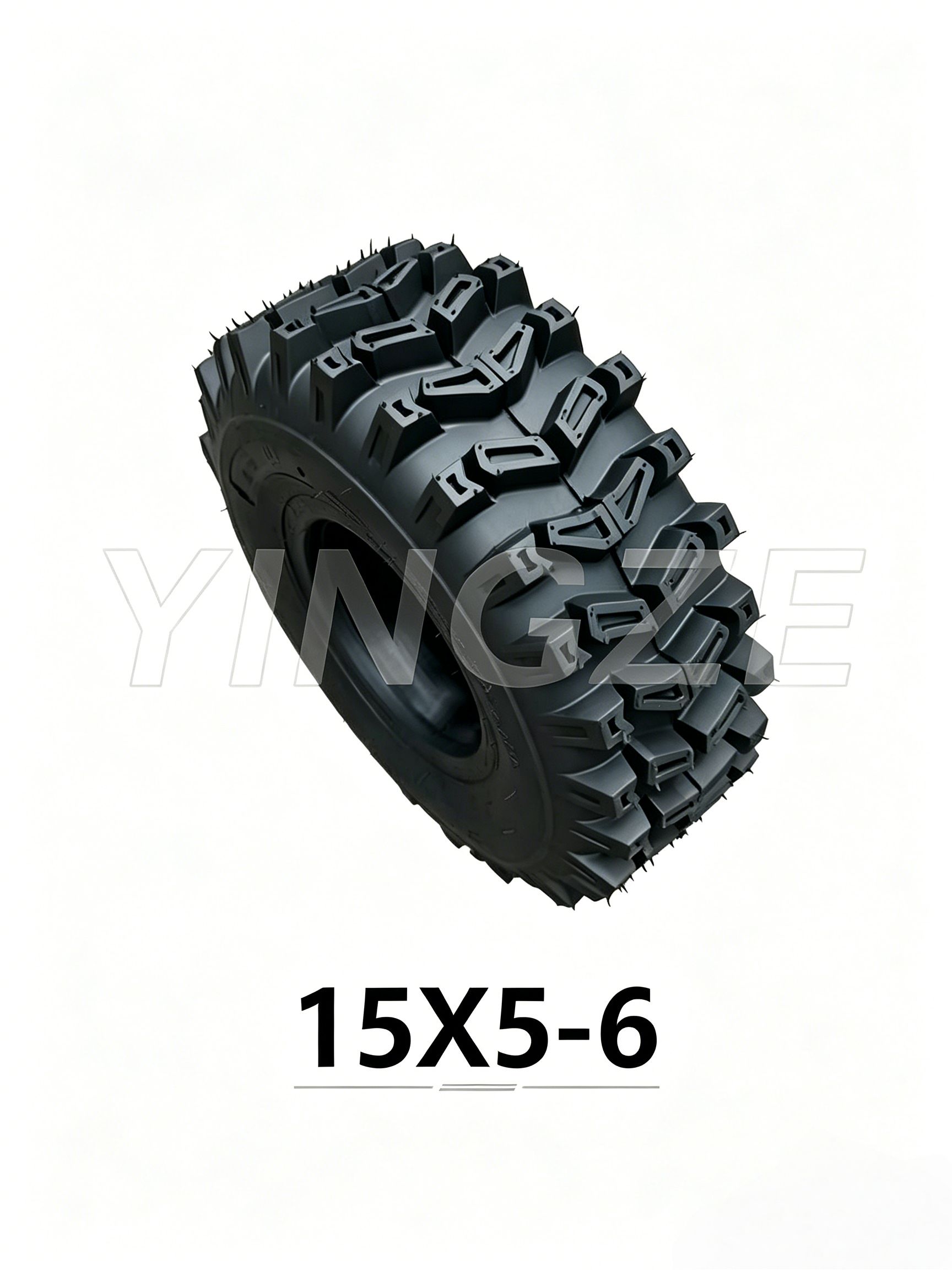Зимняя шина 15X5-6, безкамерная внедорожная покрышка для квадроцикла ATV, пляжного багги, 1 штука, подходит для езды за городом и по заснеженной местности Мотошины  135/R13-15