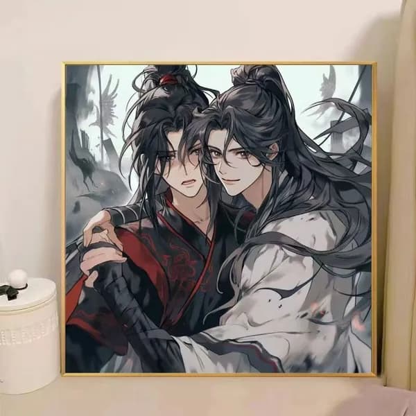 Картина по номерам 'магистр дьявольского культа' 20*20cm