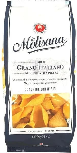 Макаронные изделия La MOLISANA 313 CONCHIGLIONI Ракушки рифл. гигант 500г