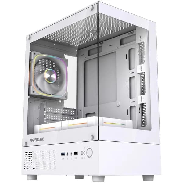 Корпус Powercase Vision Micro M1 ARGB White