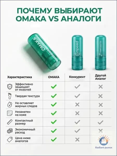 Стик от мозолей , карандаш от мозолей 8 мл