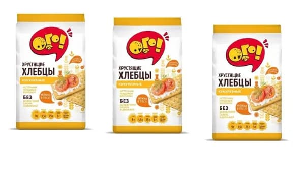 Ого! Хлебцы Кукурузные,75г,3 шт