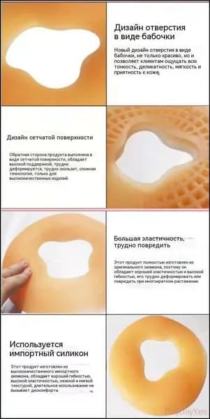 Силиконовая подушка для массажного стола, гелевая лица