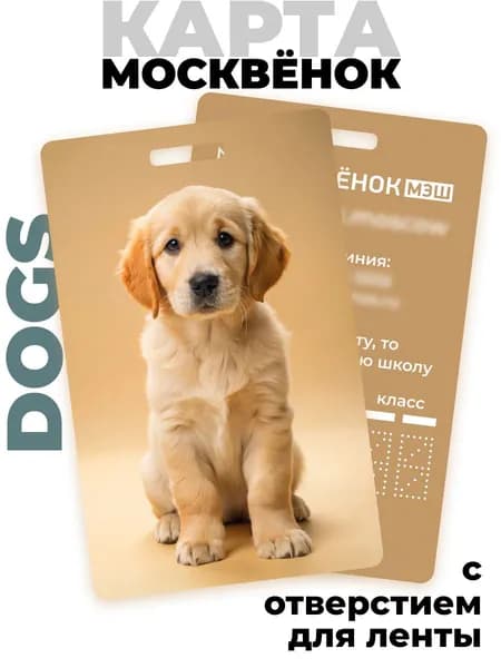 Карта Москвёнок DOGS №10