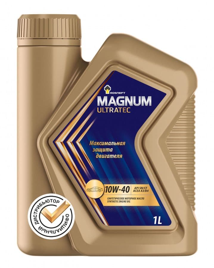 Rosneft Magnum 10W-40 Масло моторное, Синтетическое, 1 л