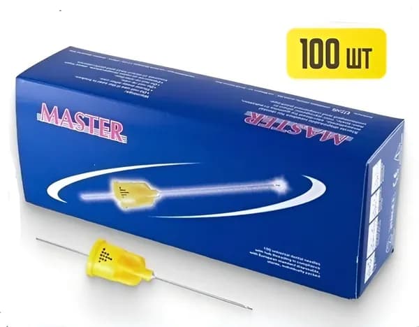 Иглы карпульные (MASTER) 12 mm*0.3 30G (100 шт.), Tecnofar