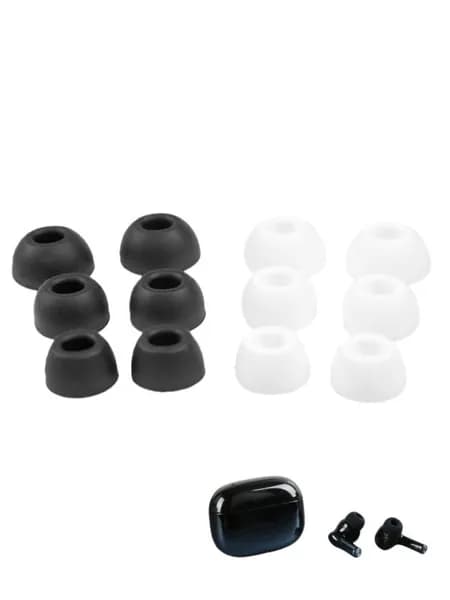 Амбушюры для наушников беспроводных Vivo tws 2,tws 2E,силикон (3 пара, S,M,L)