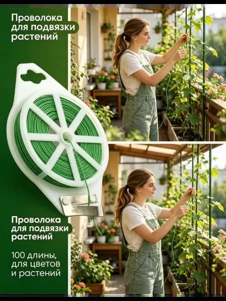 Подвязка для растений,1шт