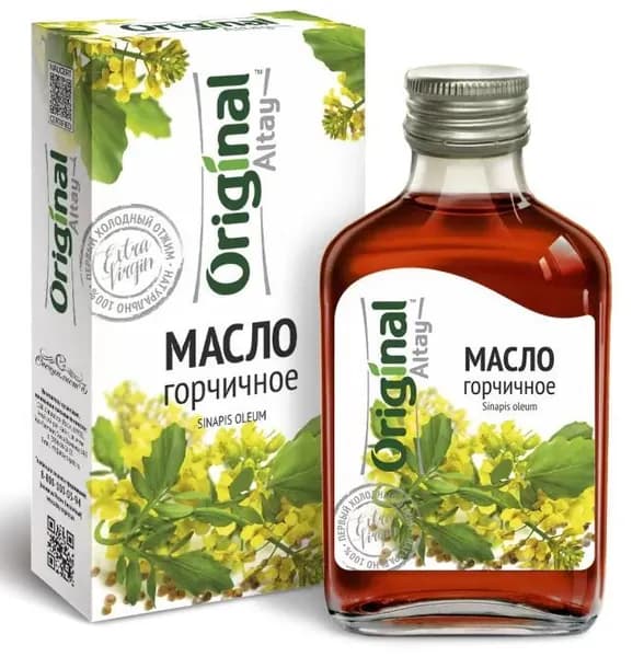 Масло горчичное, 100 мл. Original Altay. Специалист