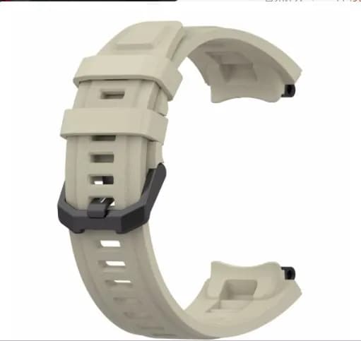 Подходит для Huami Band T-Rex2 Amazfit монохромный спортивный силиконовый сменный браслет черный
