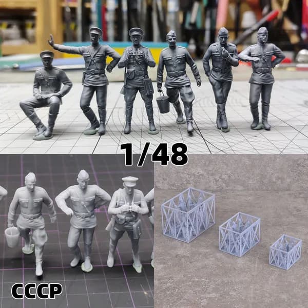 Cor 1/48 сборная модель солдат