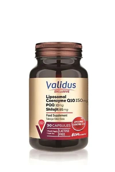 Validus Валидус Липосомальный коэнзим Q10 150 мг + PQQ + Шиладжит 30 капсул 21