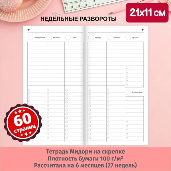 Дом Старцевых Блокнот Midori
