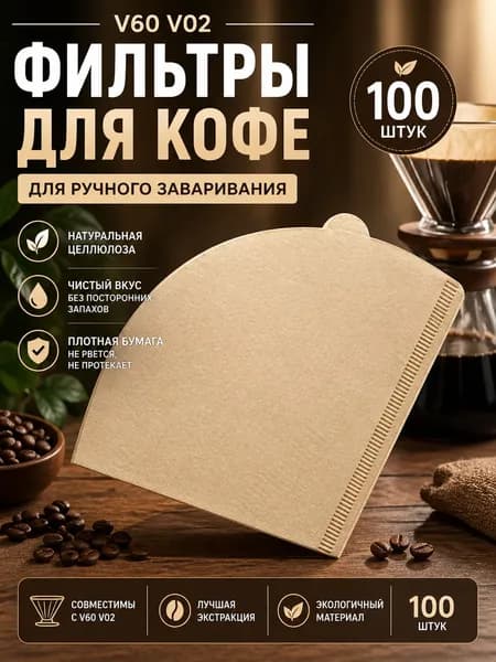 Фильтр для кофе №2, 100 шт