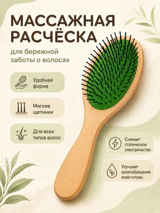 Массажная расческа для волос